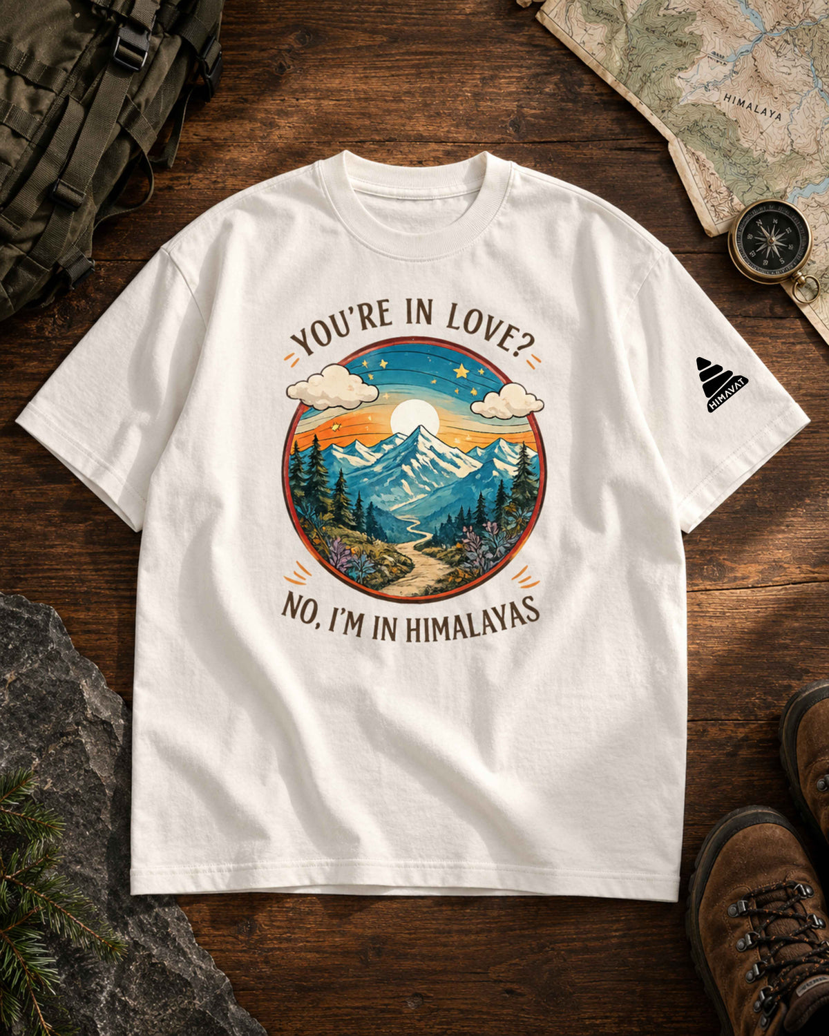 Himalayas Over Everything T-shirt