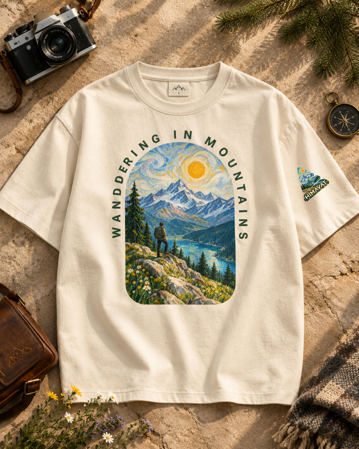 Mountain Wanderer Oversized T-Shirt | CLASSICS