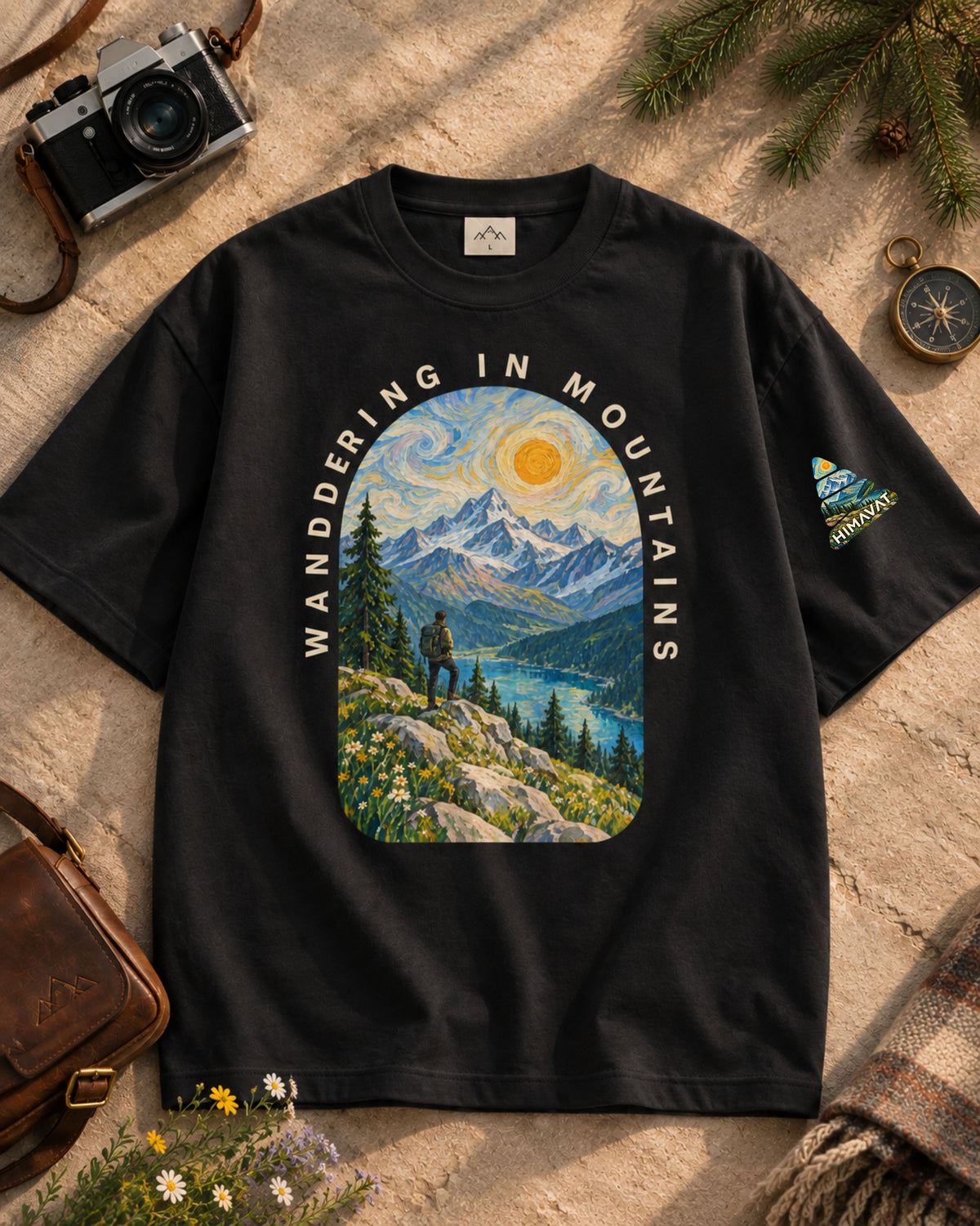 Mountain Wanderer Oversized T-Shirt | CLASSICS