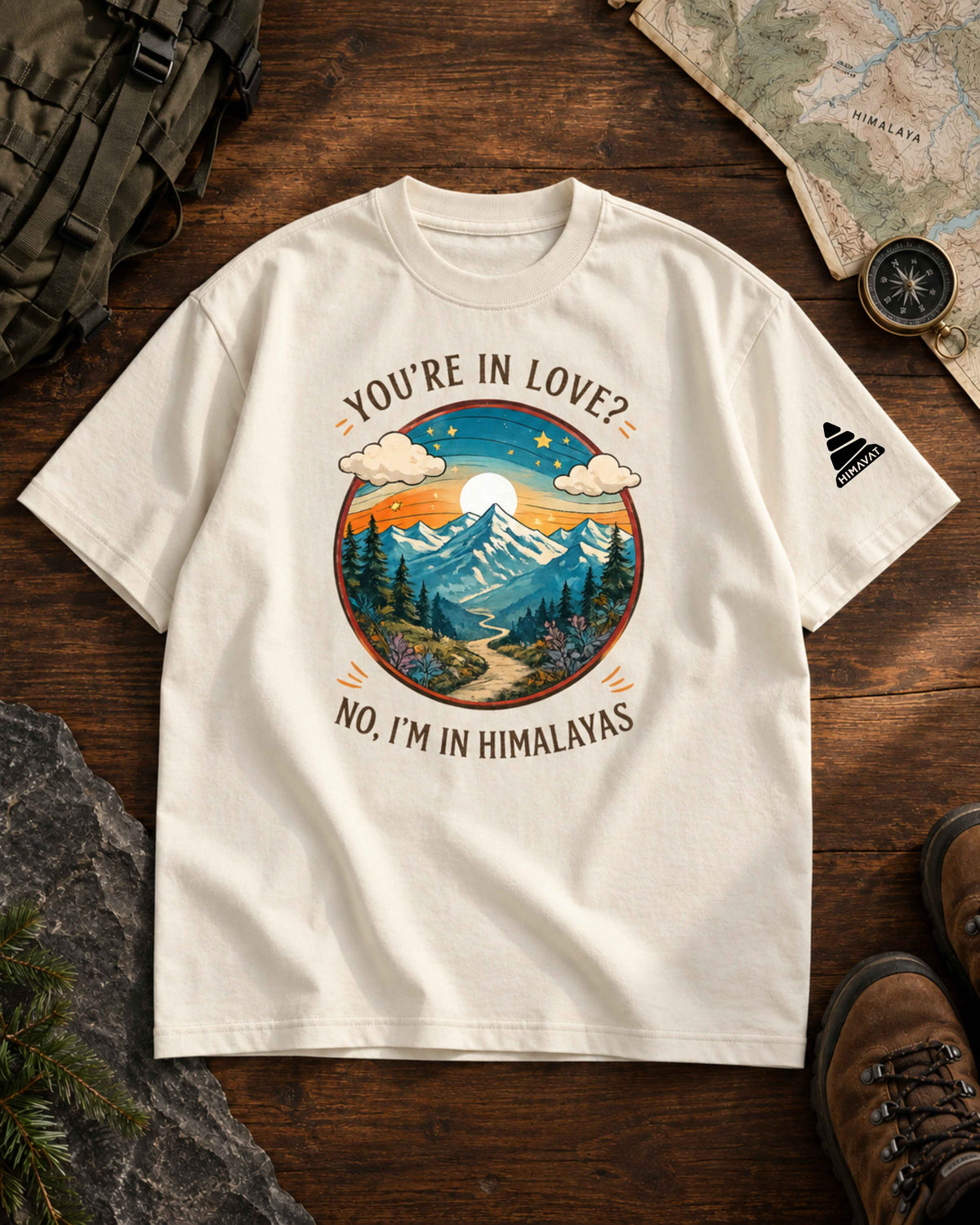 Himalayas Over Everything T-shirt