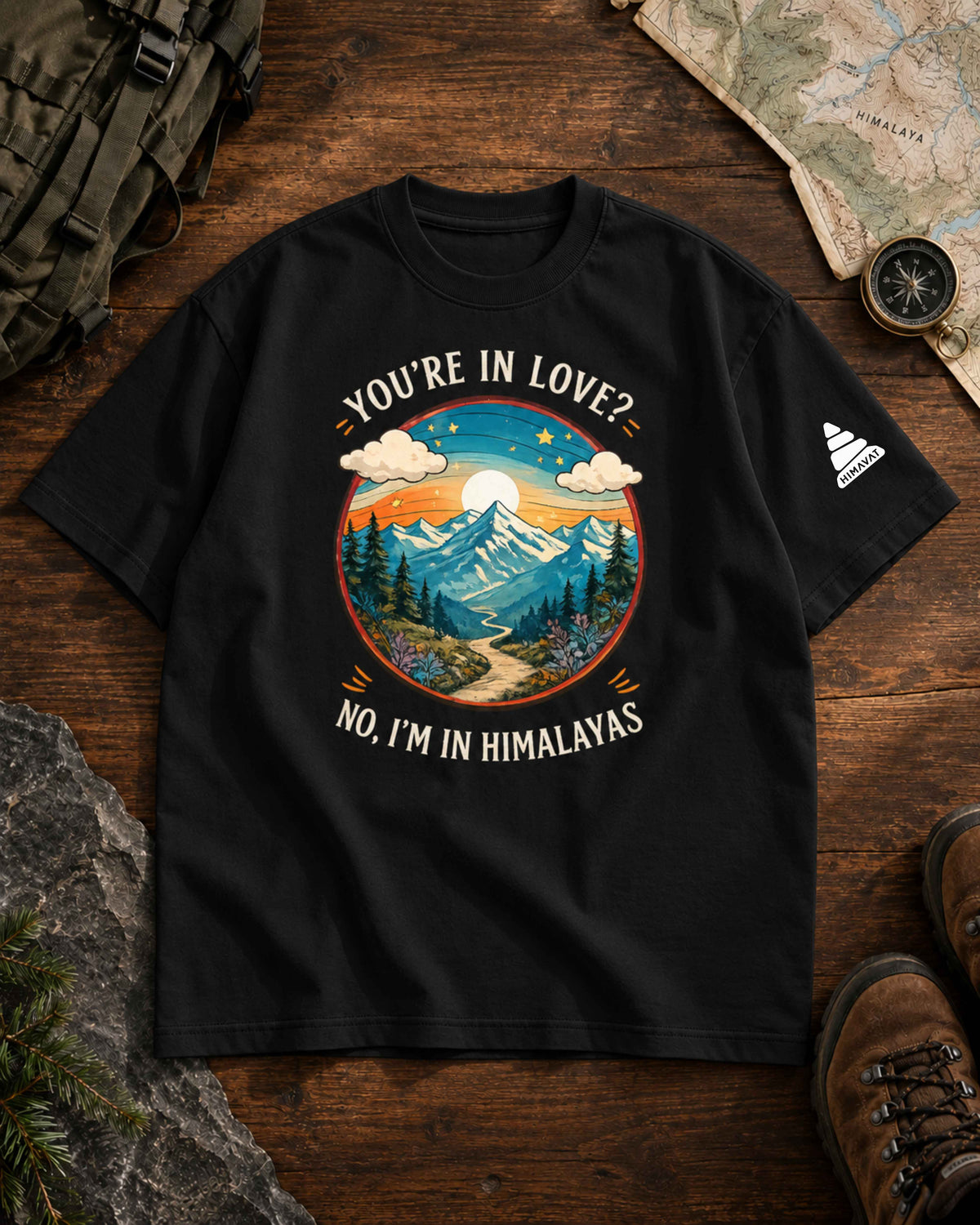 Himalayas Over Everything T-shirt