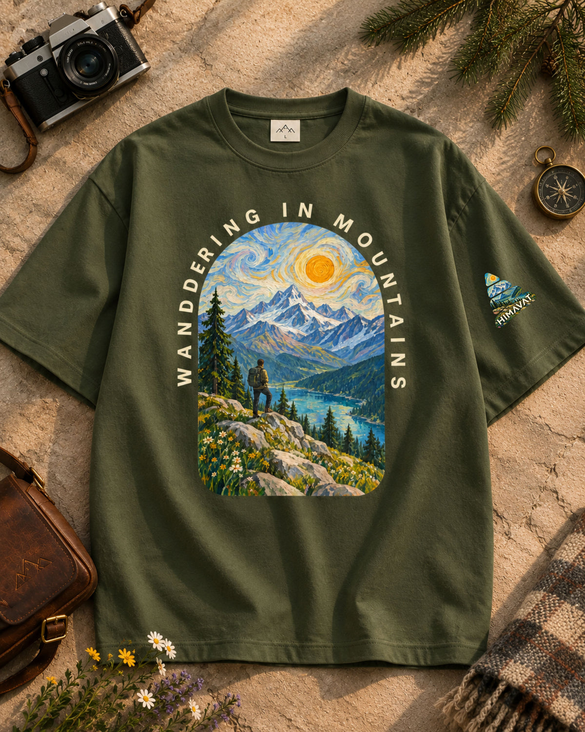 Mountain Wanderer Oversized T-Shirt | CLASSICS
