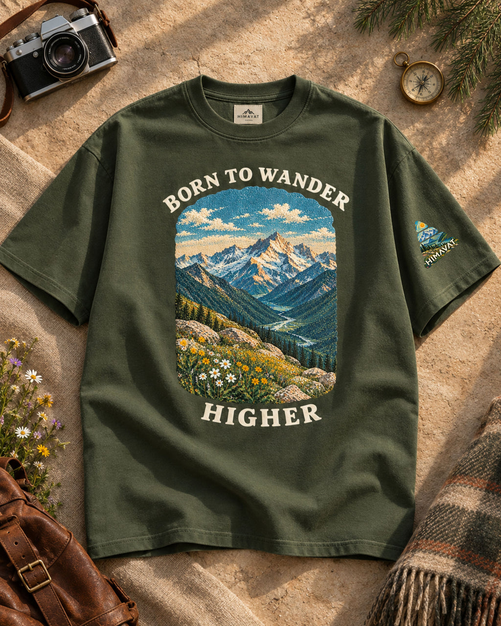 Born to Wander Higher Oversized T-Shirt | CLASSICS