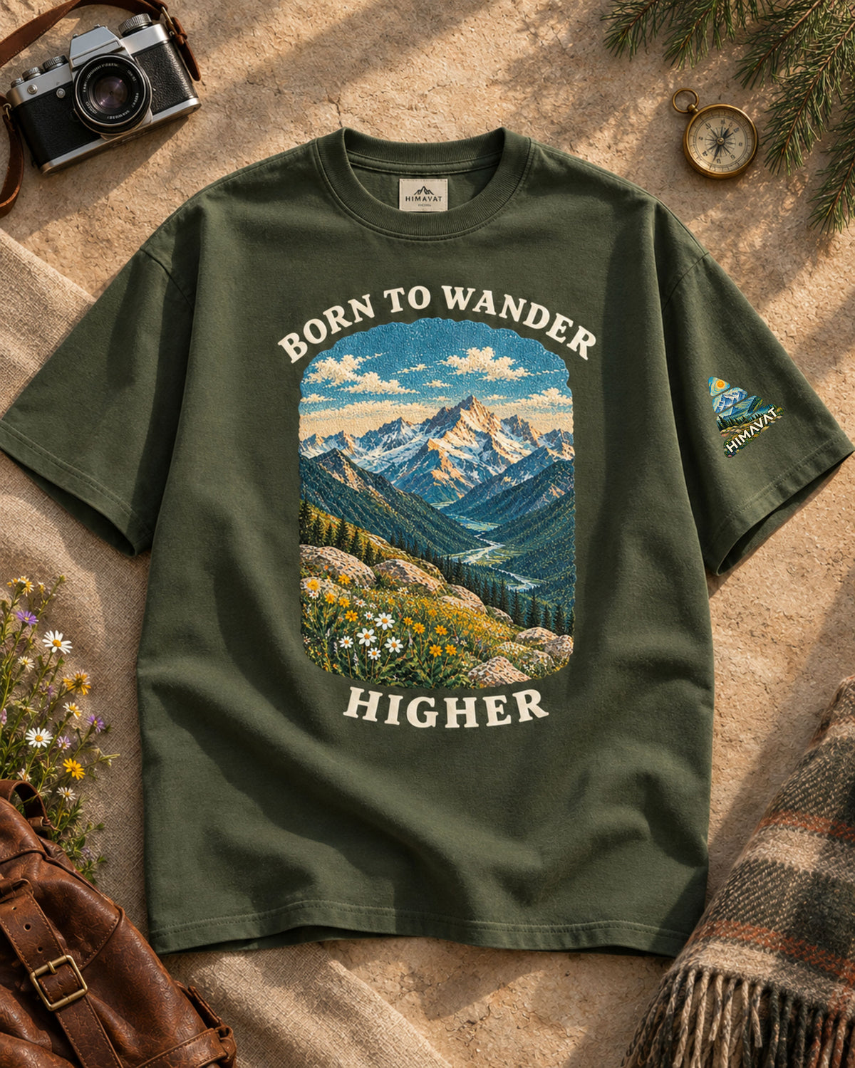 Born to Wander Higher Oversized T-Shirt | CLASSICS