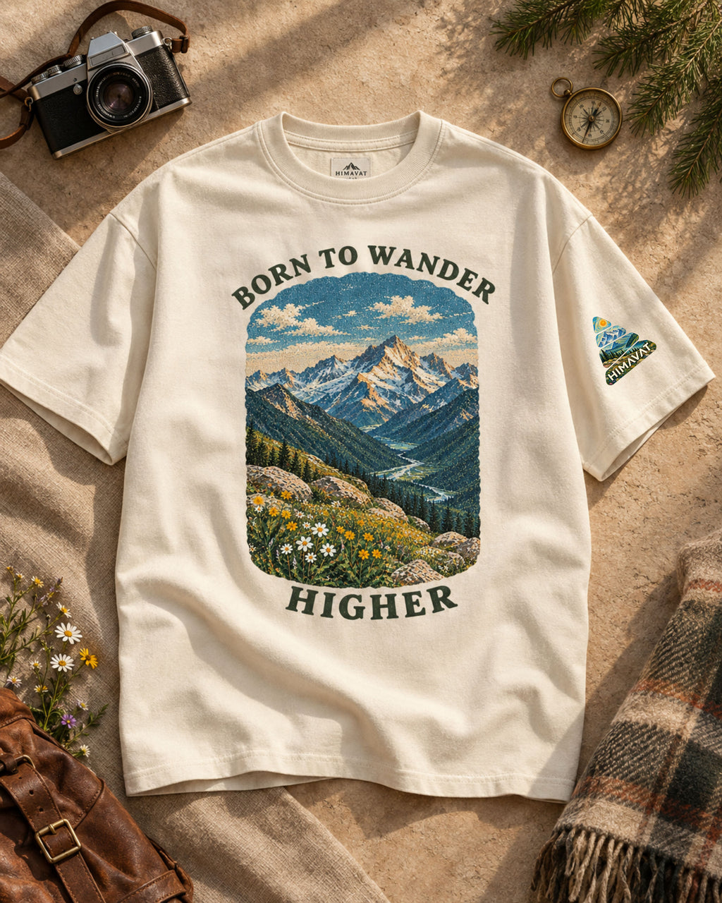 Born to Wander Higher Oversized T-Shirt | CLASSICS