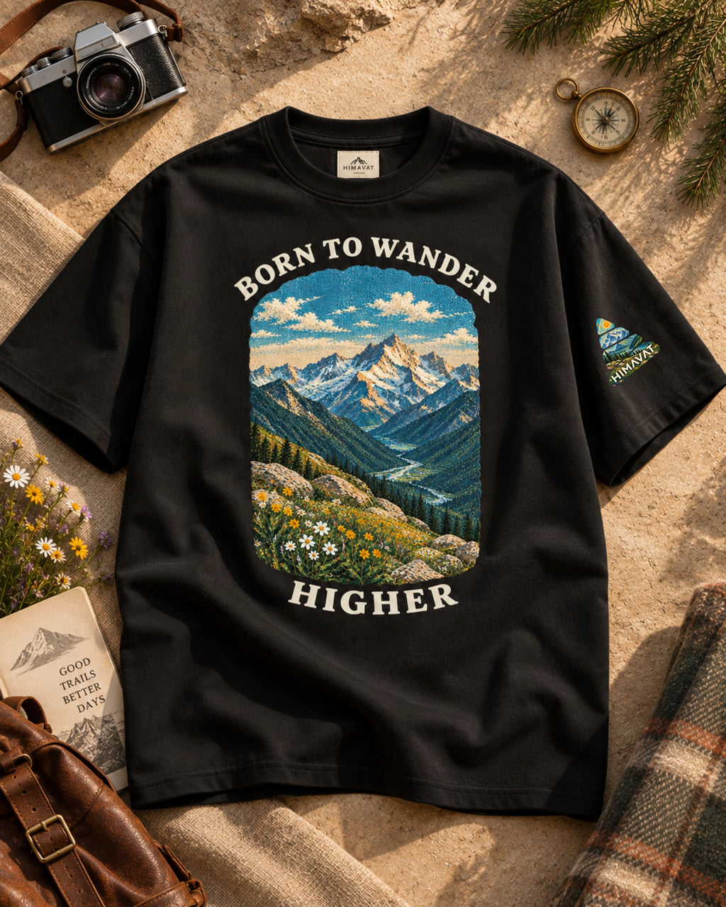 Born to Wander Higher Oversized T-Shirt | CLASSICS