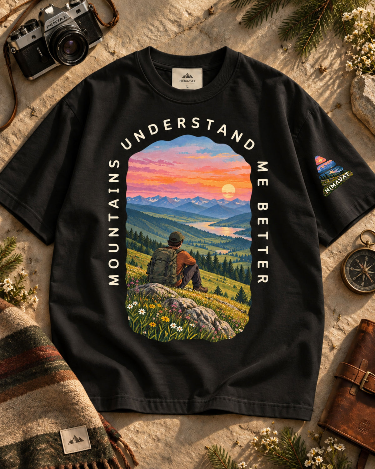 The Mountains Get Me Oversized T-Shirt | CLASSICS