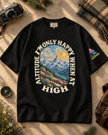 High Altitude Happiness Oversized T-Shirt | CLASSICS