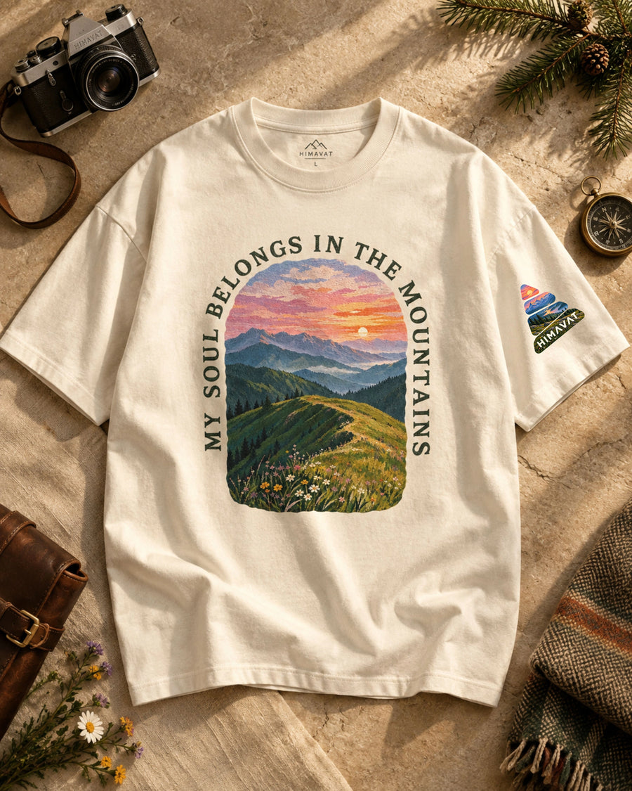 Mountain Soul Oversized T-Shirt | CLASSICS