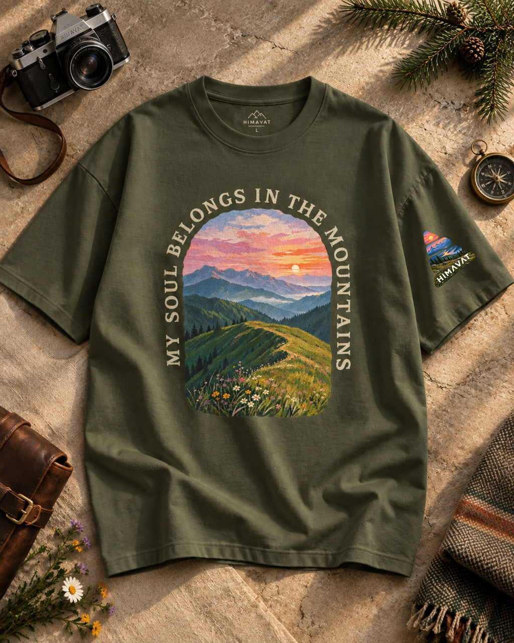 Mountain Soul Oversized T-Shirt | CLASSICS