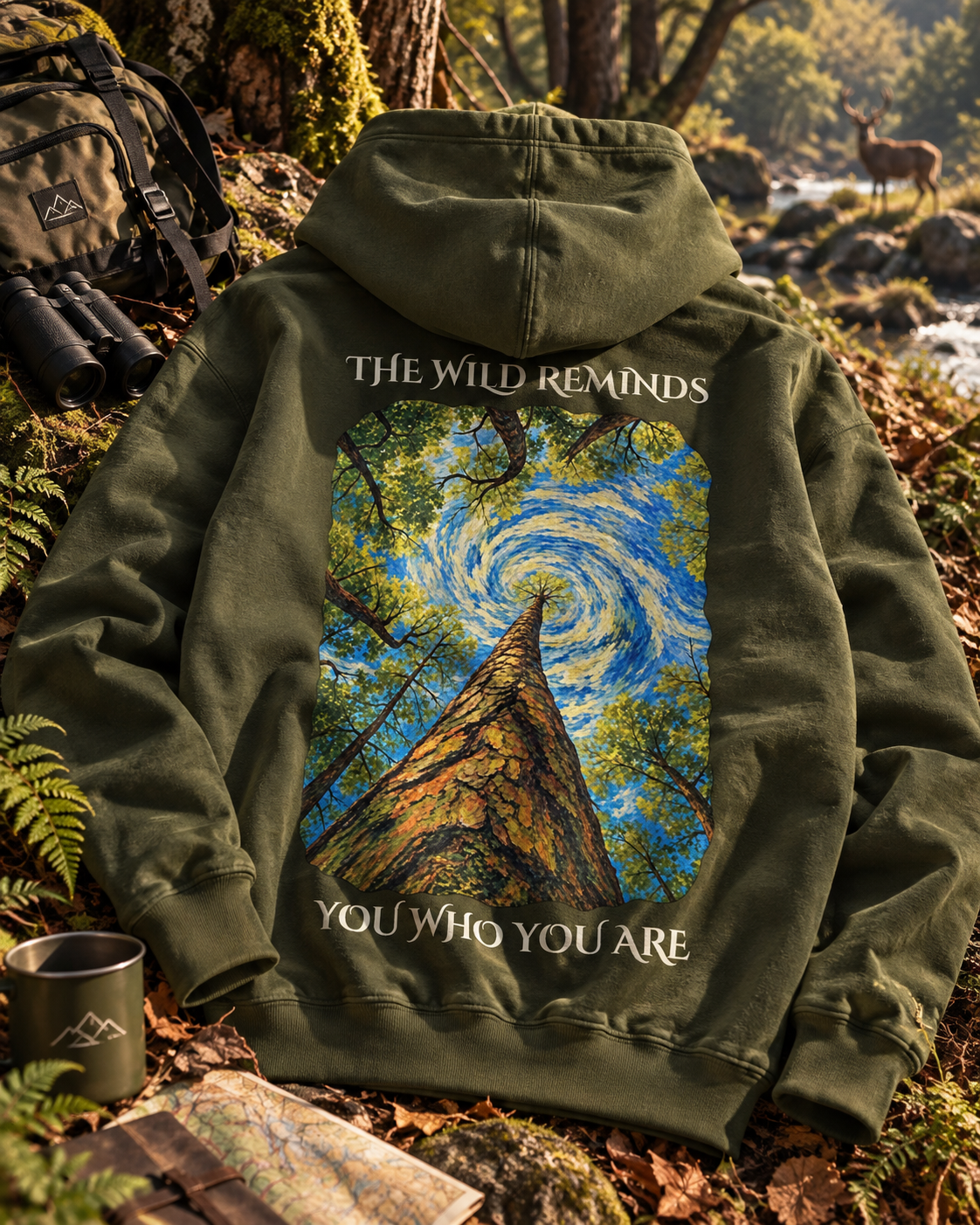 The Wild Reminds Hoodie