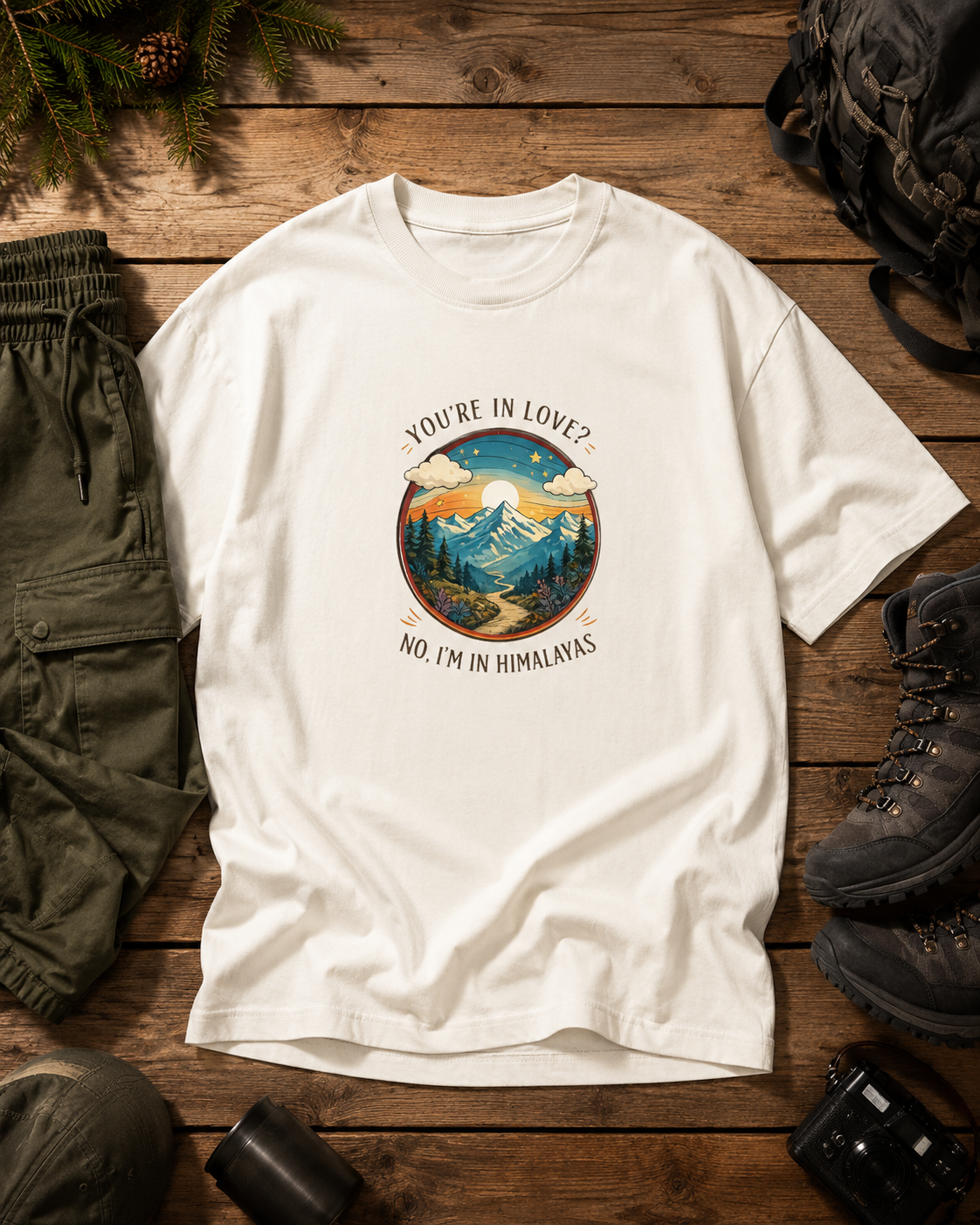 I'm in Himalayas T-shirt