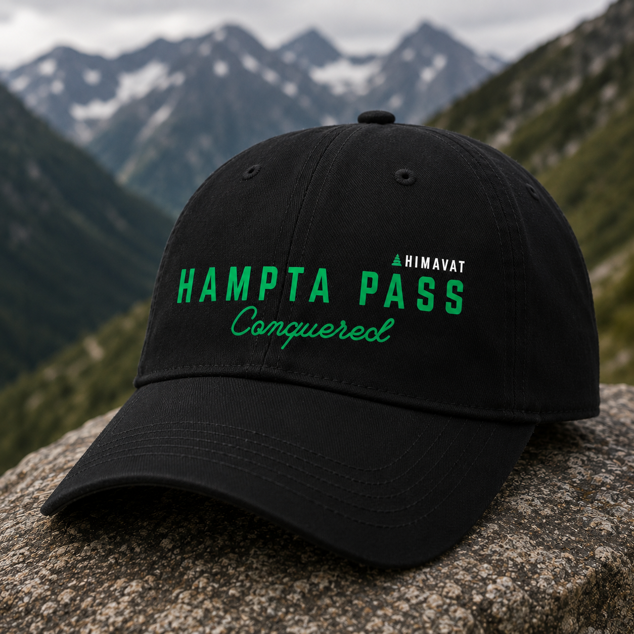 Hampta Pass Conquered Cap