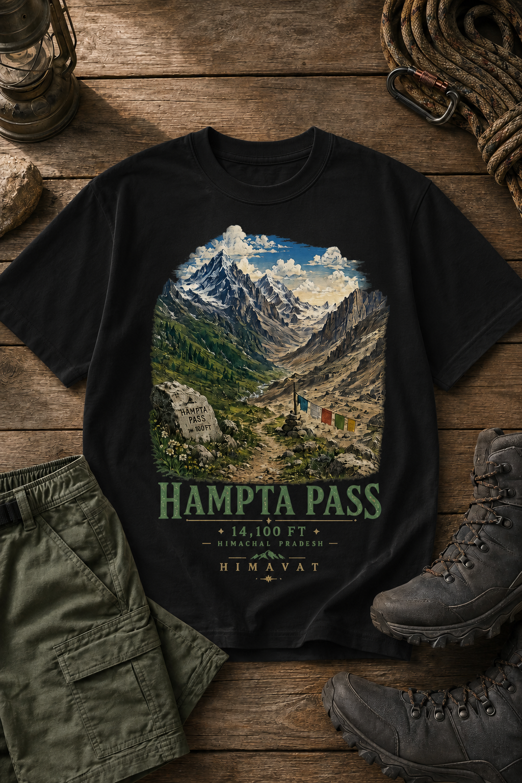 Hampta Pass Proof T-Shirt