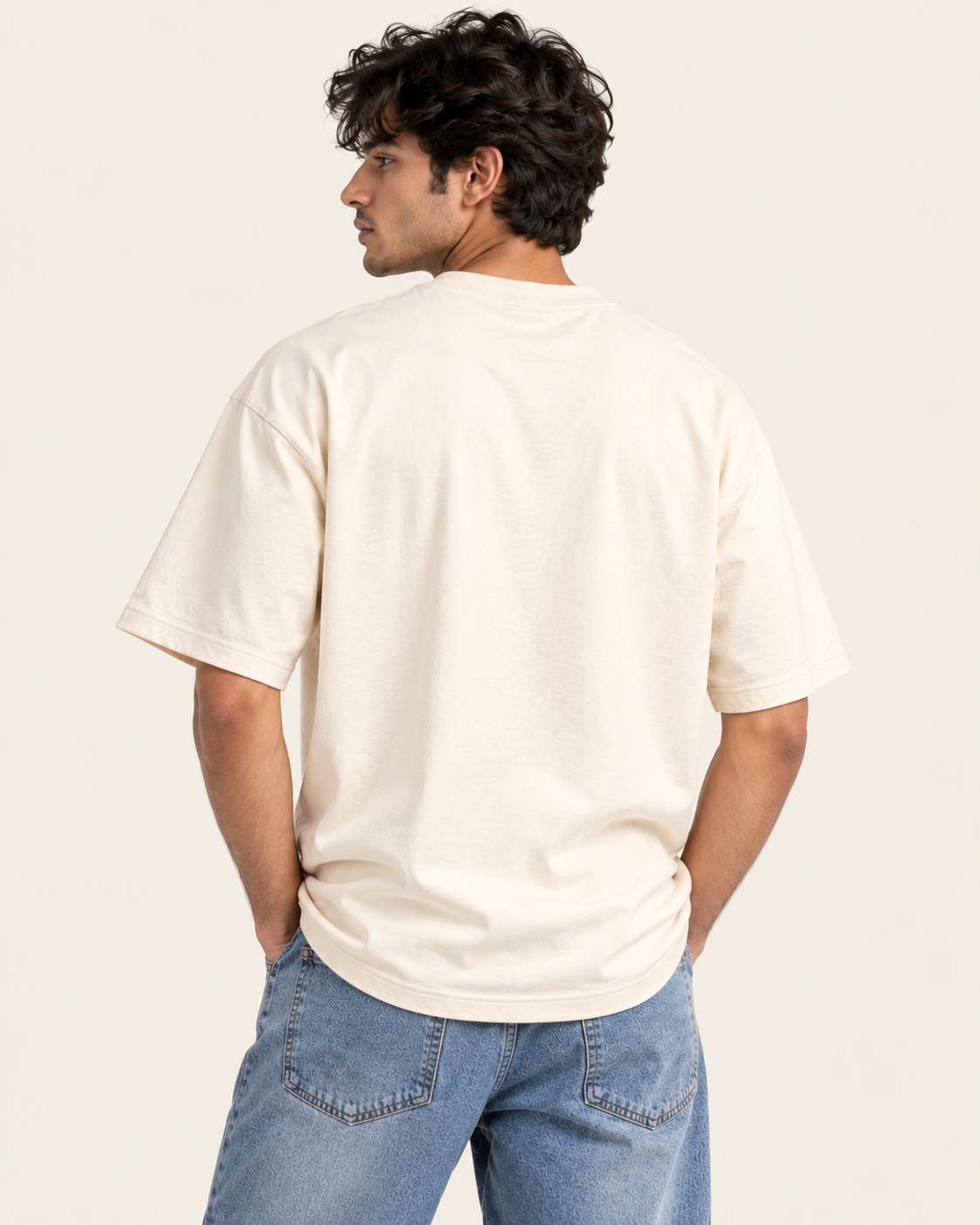Tree Whisper Oversized T-shirt | Offwhite