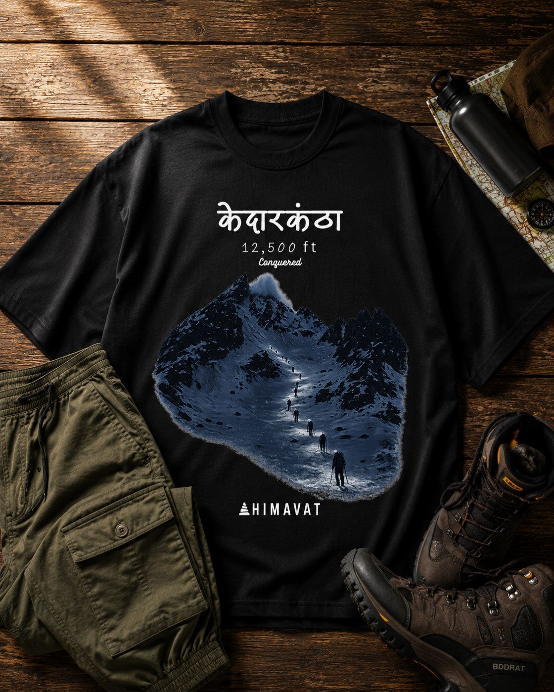Kedarkantha Conquered T-Shirt