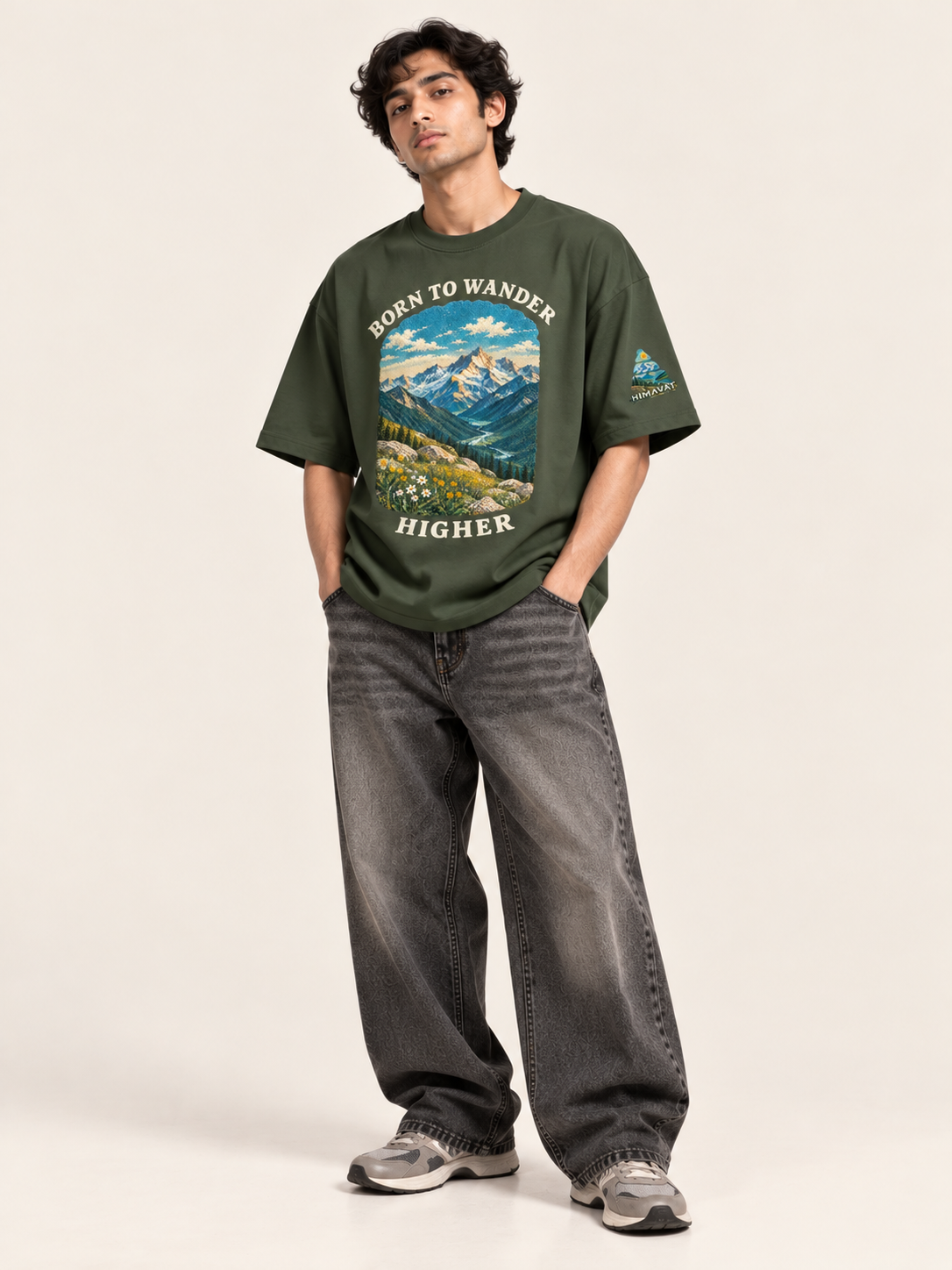 Born to Wander Higher Oversized T-Shirt | CLASSICS