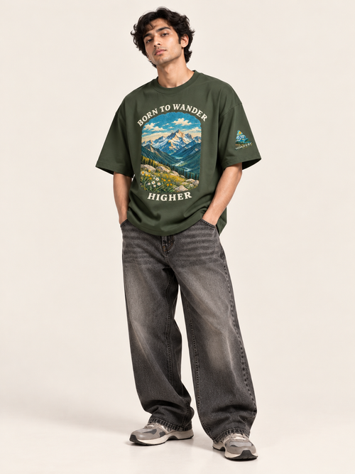 Born to Wander Higher Oversized T-Shirt | CLASSICS