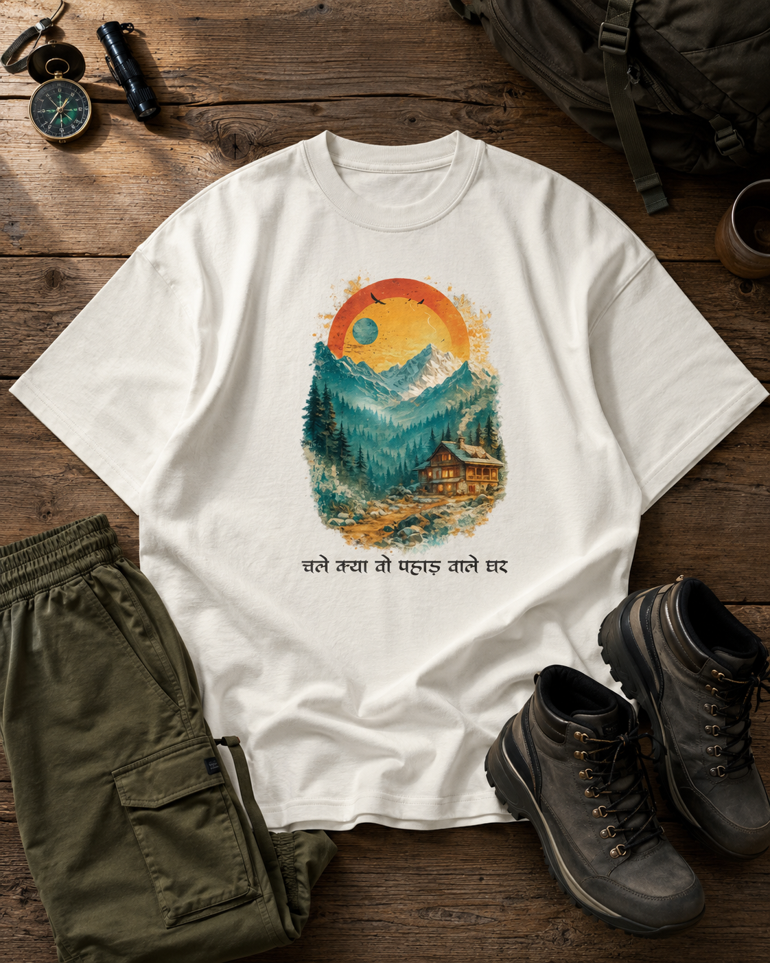 Pahado Vala Ghar T-shirt