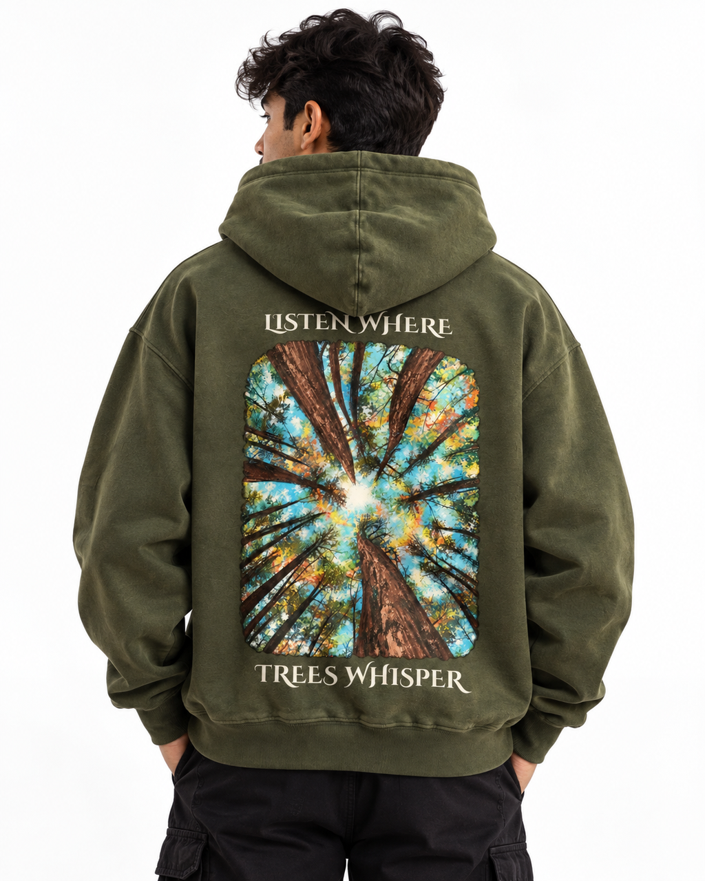 Listen Where Tree Whispers Hoodie