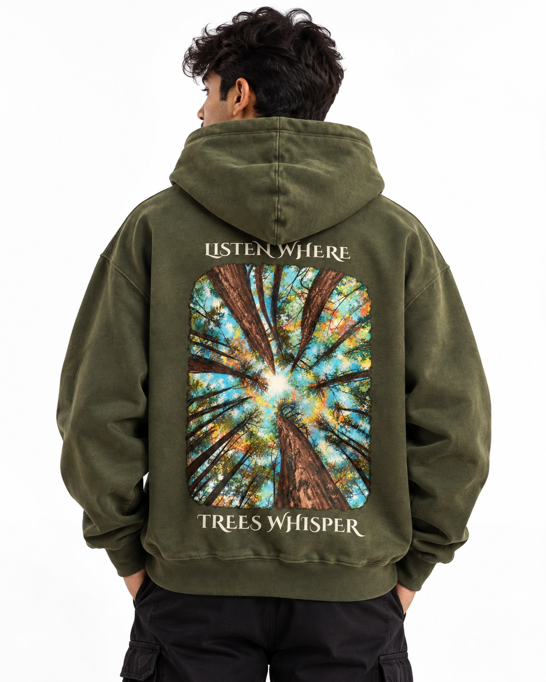 Listen Where Tree Whispers Hoodie