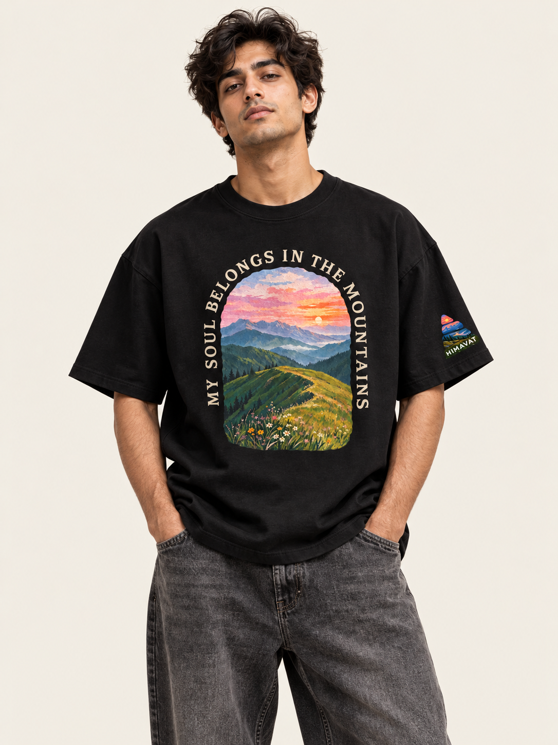 Mountain Soul Oversized T-Shirt | CLASSICS