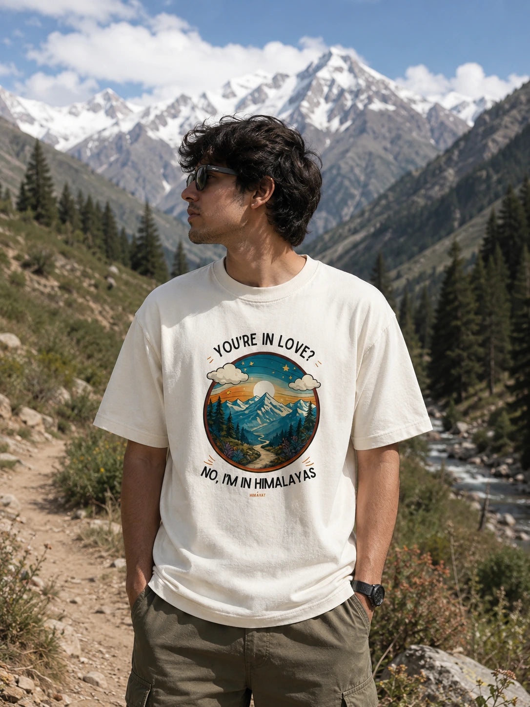 I'm in Himalayas T-shirt