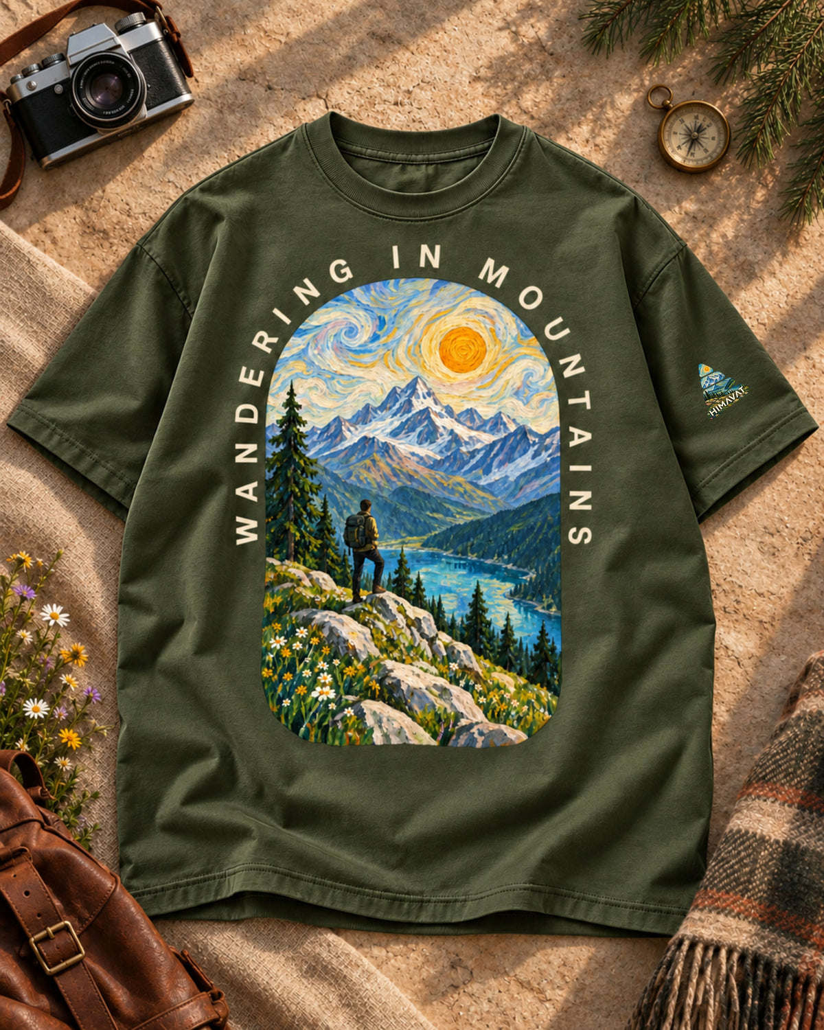 Mountain Wanderer Oversized T-Shirt | CLASSICS