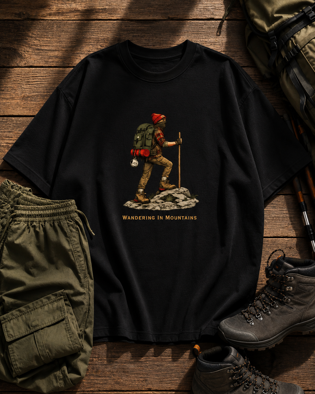 Wandering In Mountains T-shirt
