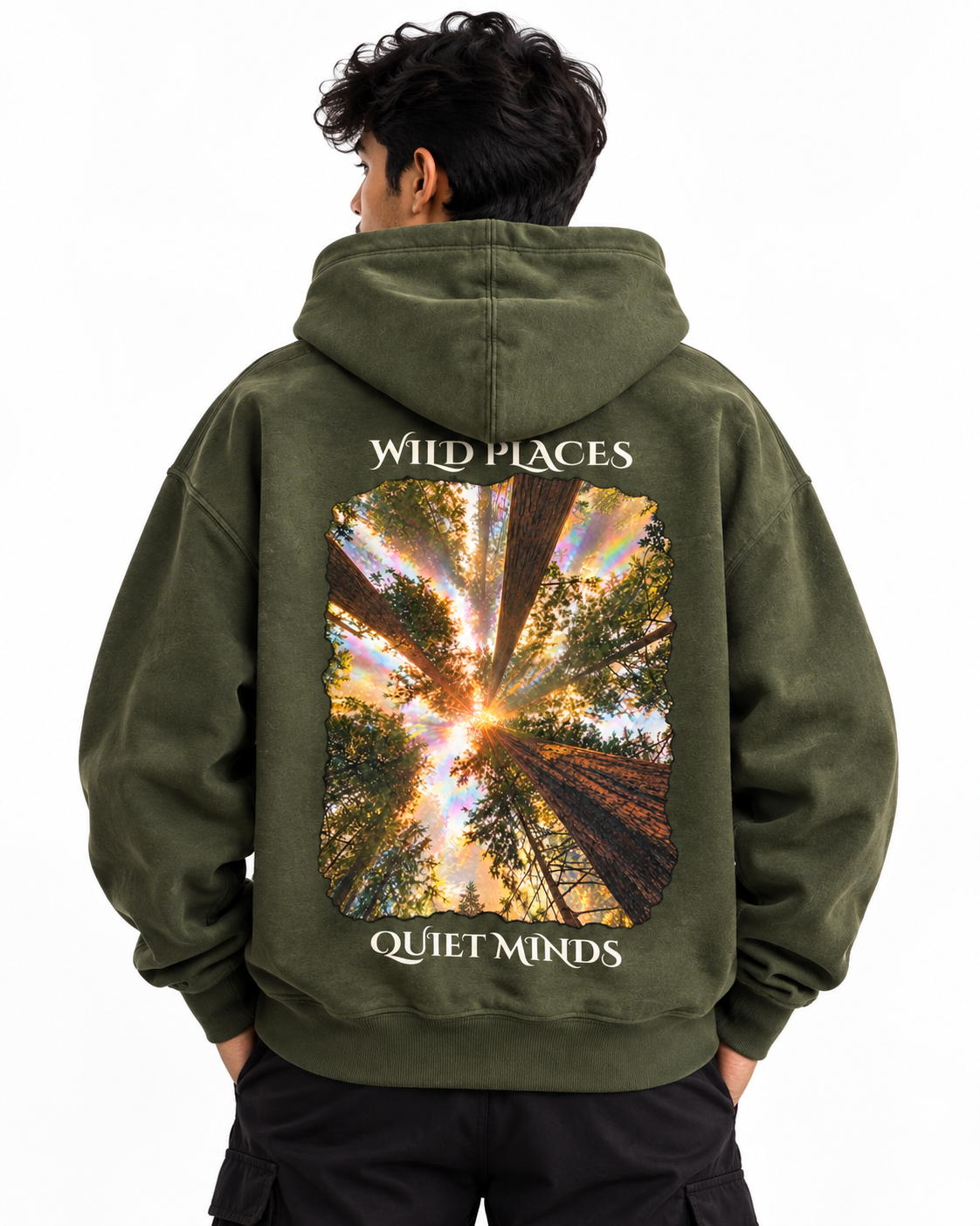 Wild Places Quiet Minds Hoodie