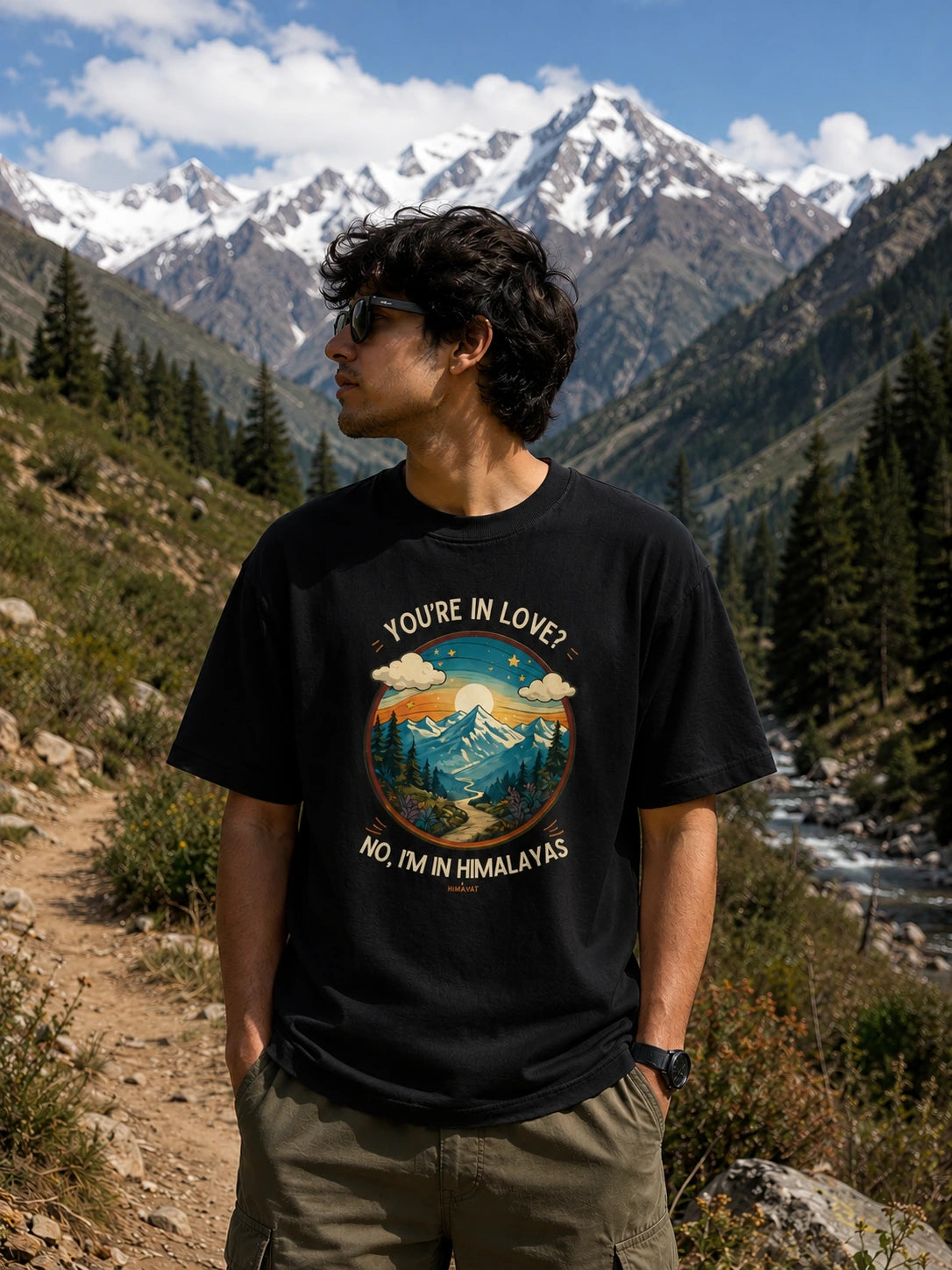 I'm in Himalayas T-shirt
