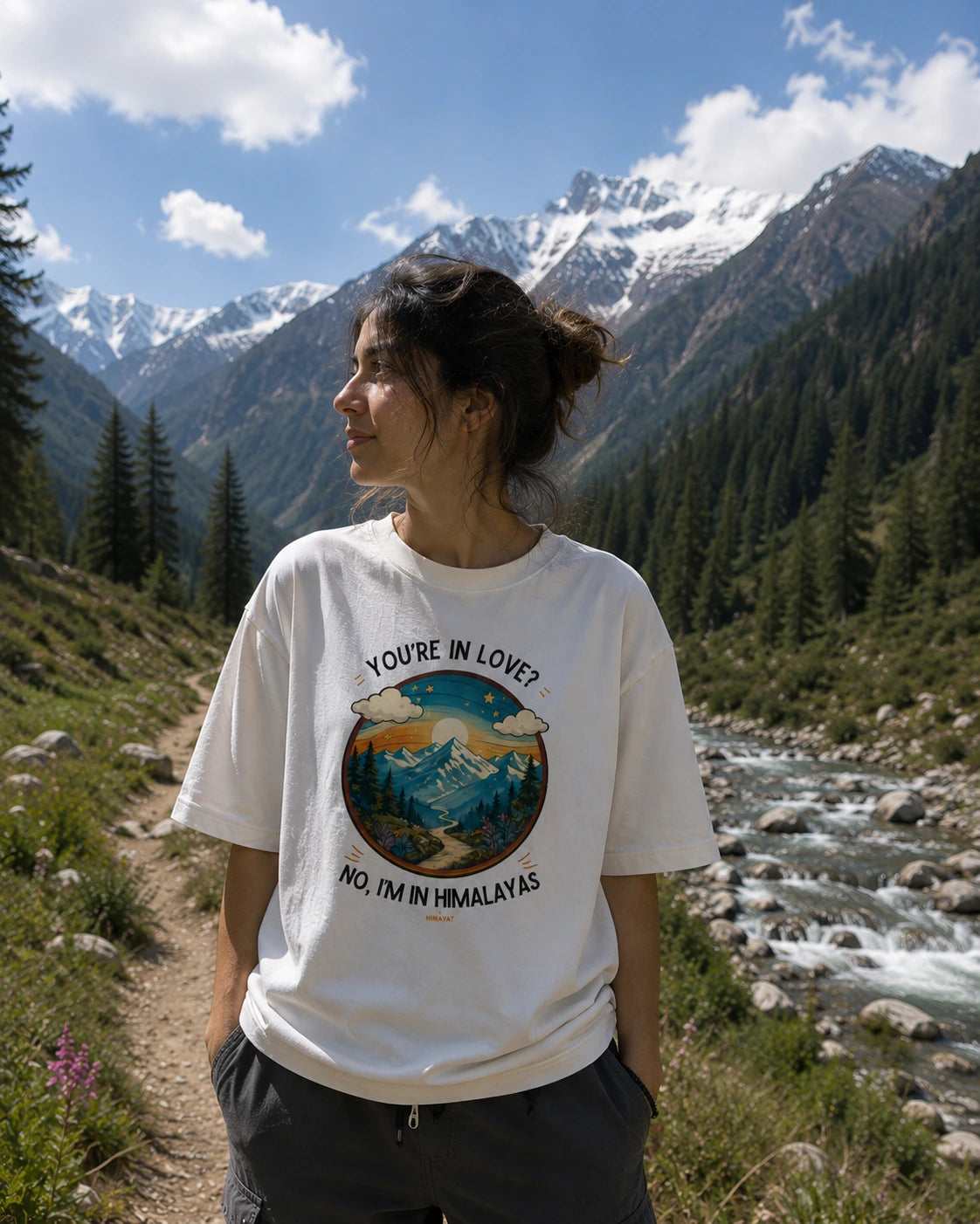 I'm in Himalayas T-shirt