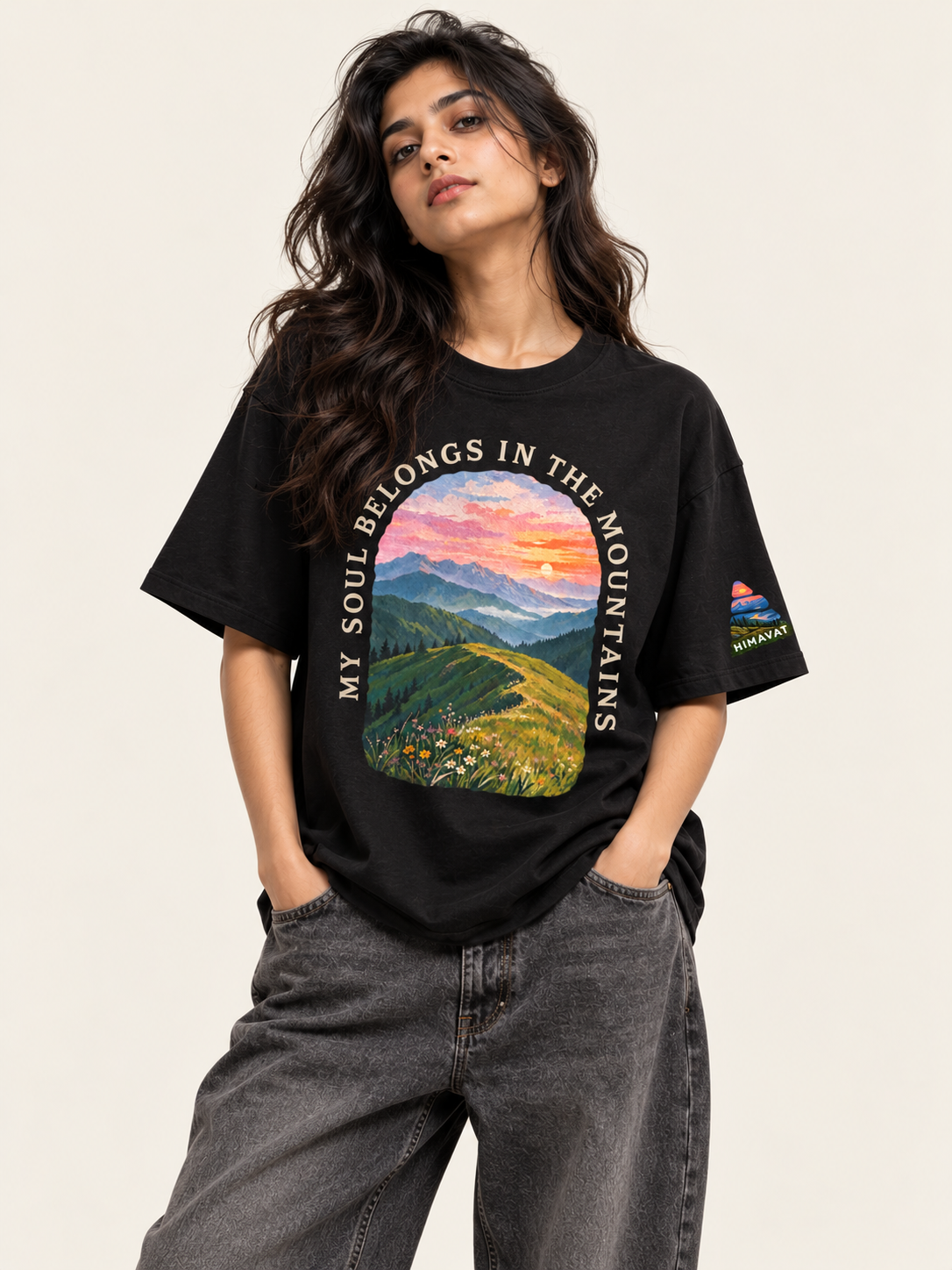 Mountain Soul Oversized T-Shirt | CLASSICS