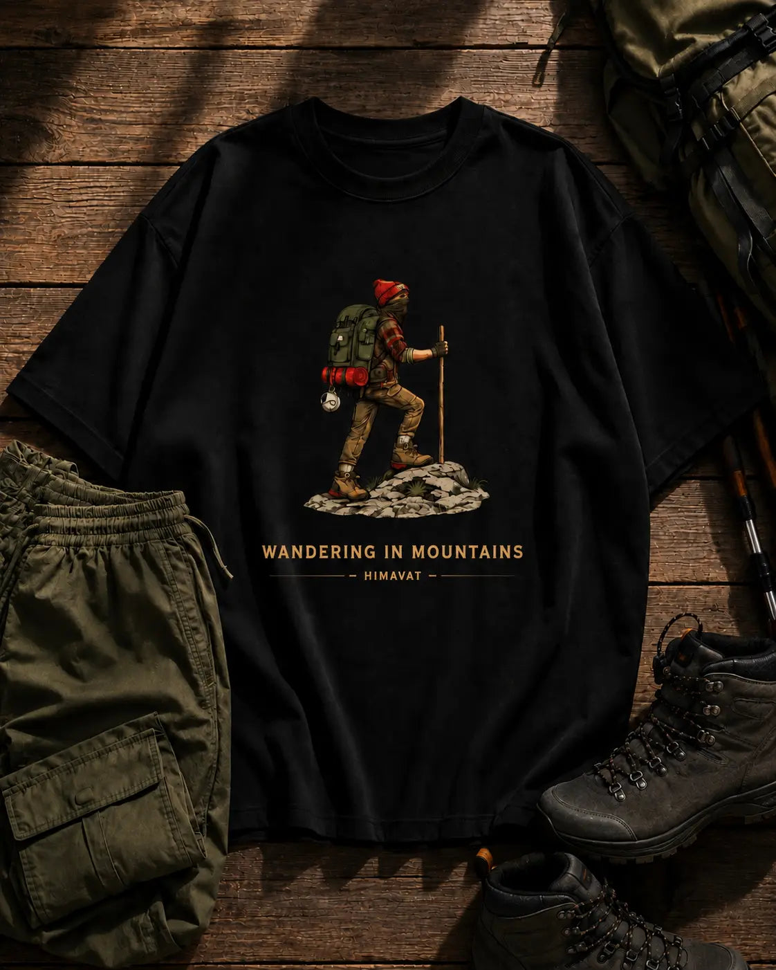 Wandering In Mountains T-shirt