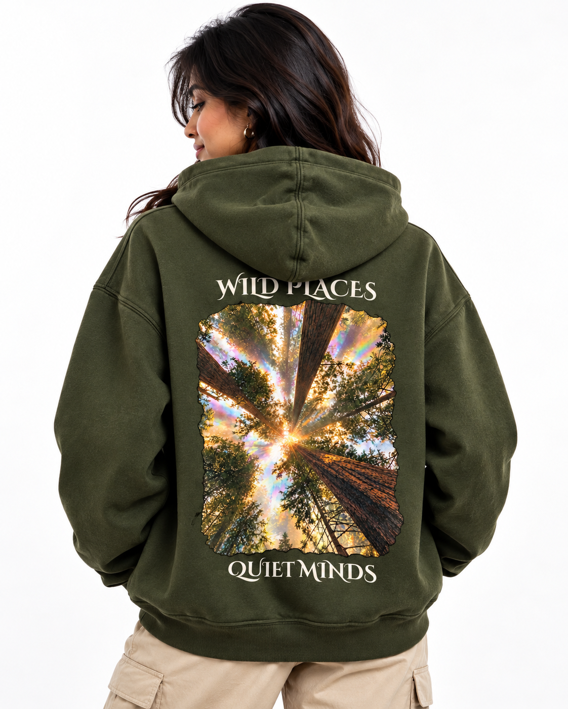 Wild Places Quiet Minds Hoodie