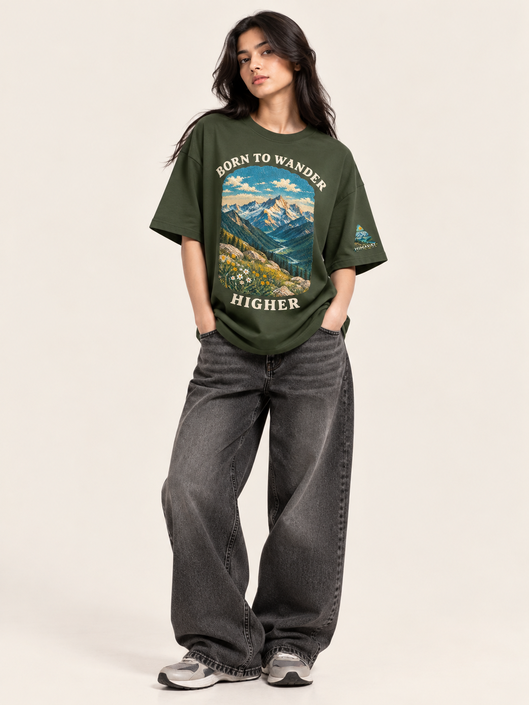 Born to Wander Higher Oversized T-Shirt | CLASSICS