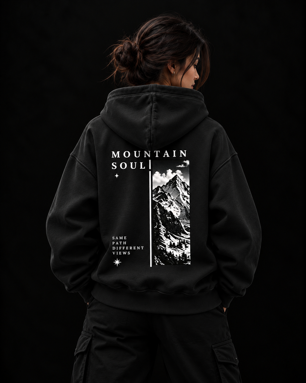 Mountain Soul Same Path Hoodie