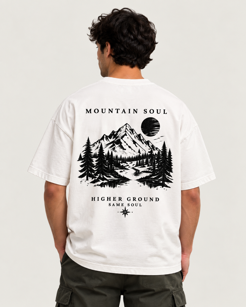 Mountain Soul Higher Ground Oversized T-Shirt | CLASSICS