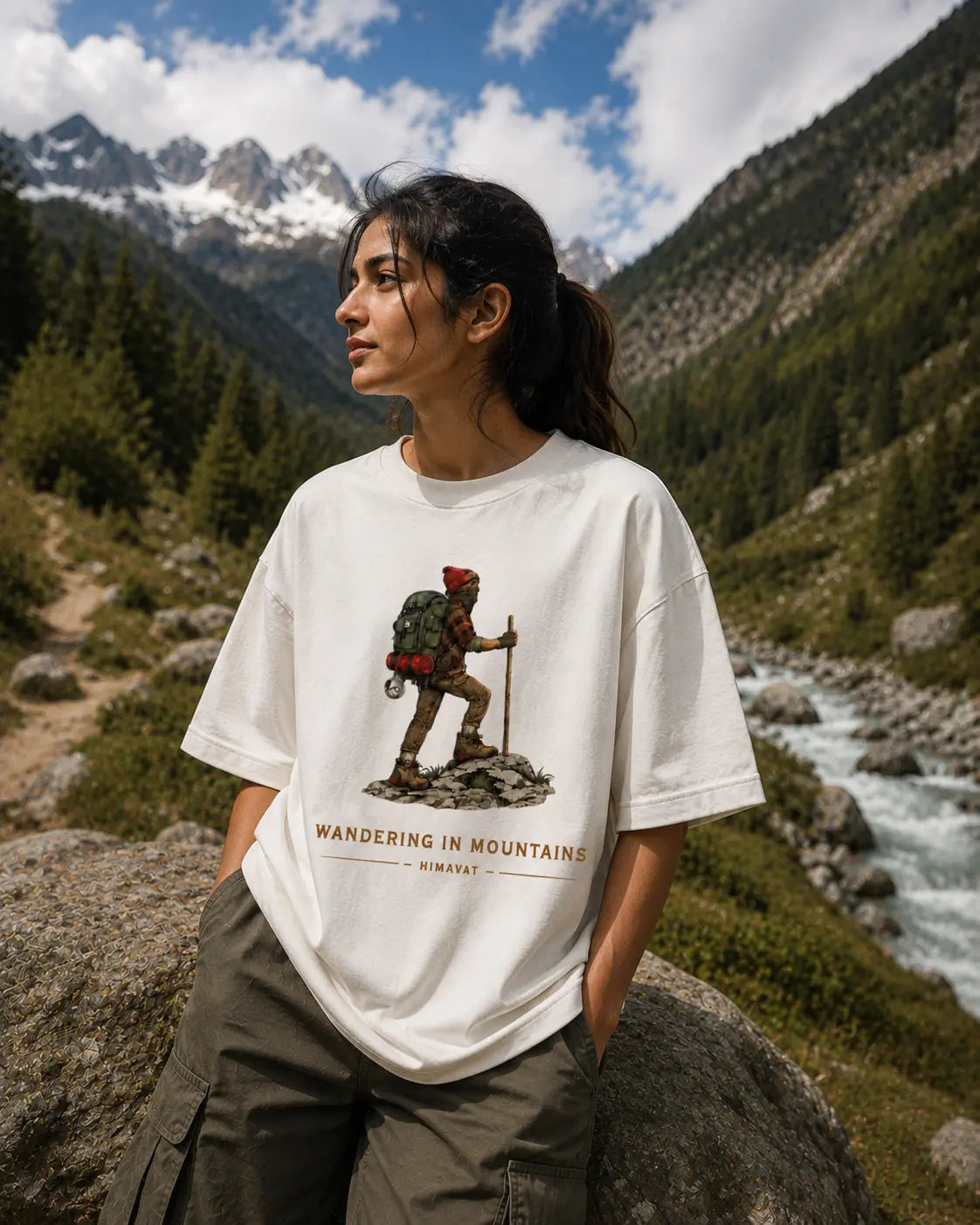 Wandering In Mountains T-shirt