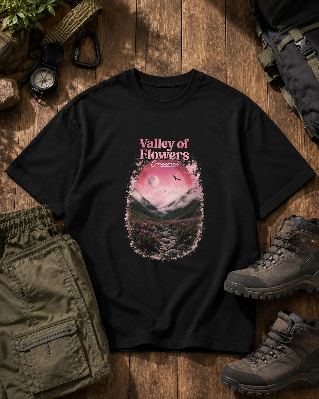 Valley of Flowers Conquered T-shirt