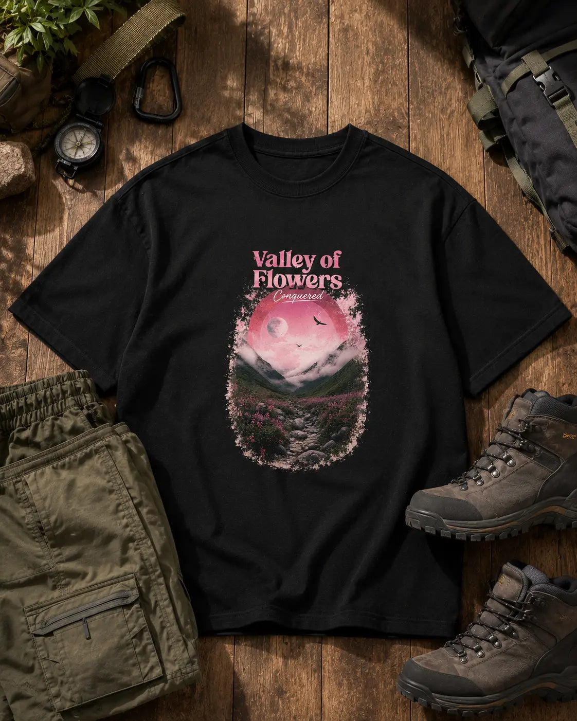 Valley of Flowers Conquered T-shirt