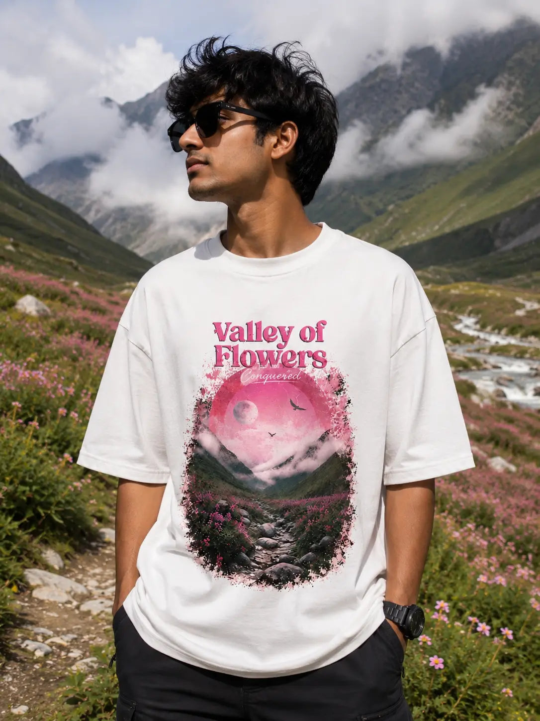 Valley of Flowers Conquered T-shirt