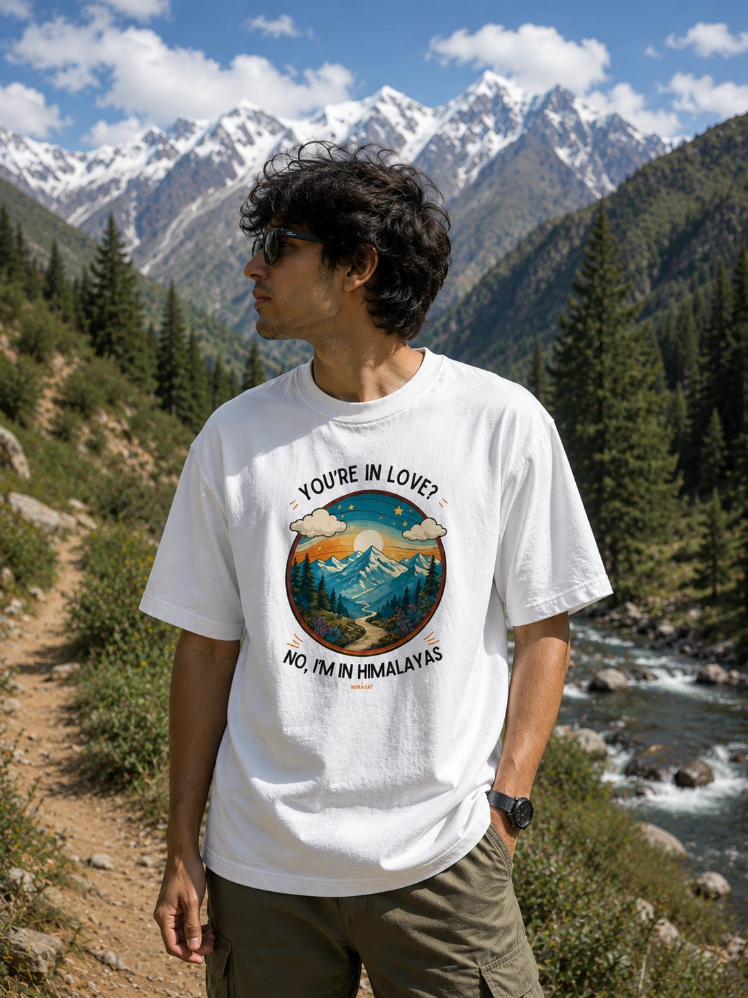 I'm in Himalayas T-shirt