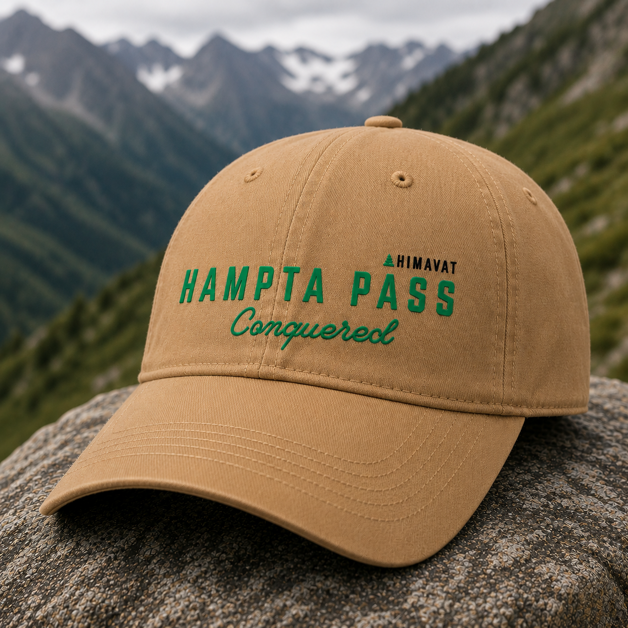 Hampta Pass Conquered Cap
